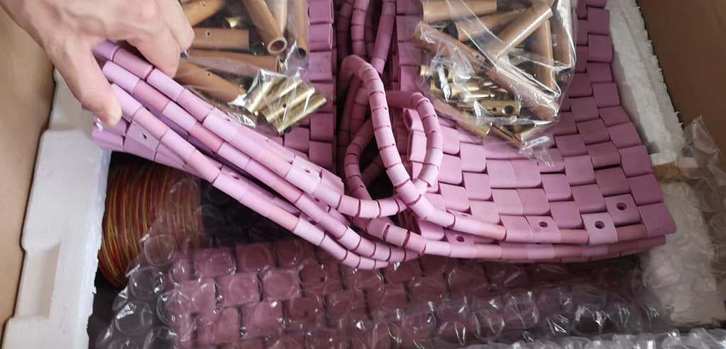 The Sample Order Of Flexible Ceramic Pad Heater Has Been Sent Out To Thailand 20220531100918
