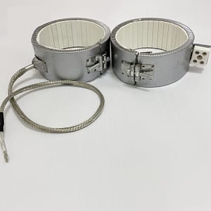 220v/230v/240v 129x65mm extruder heating element ceramic insulated Band Heater for injection machines
