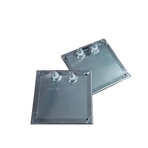 squar stainless steel mica flat heater 3353
