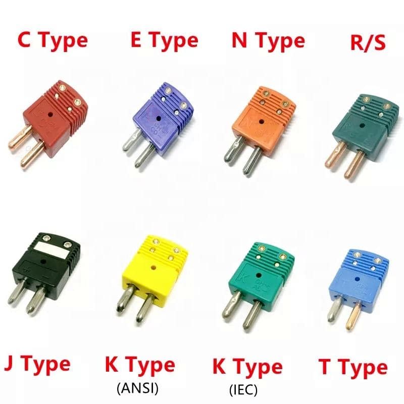 Quality K type Thermocouple Male and Female Plugs 7